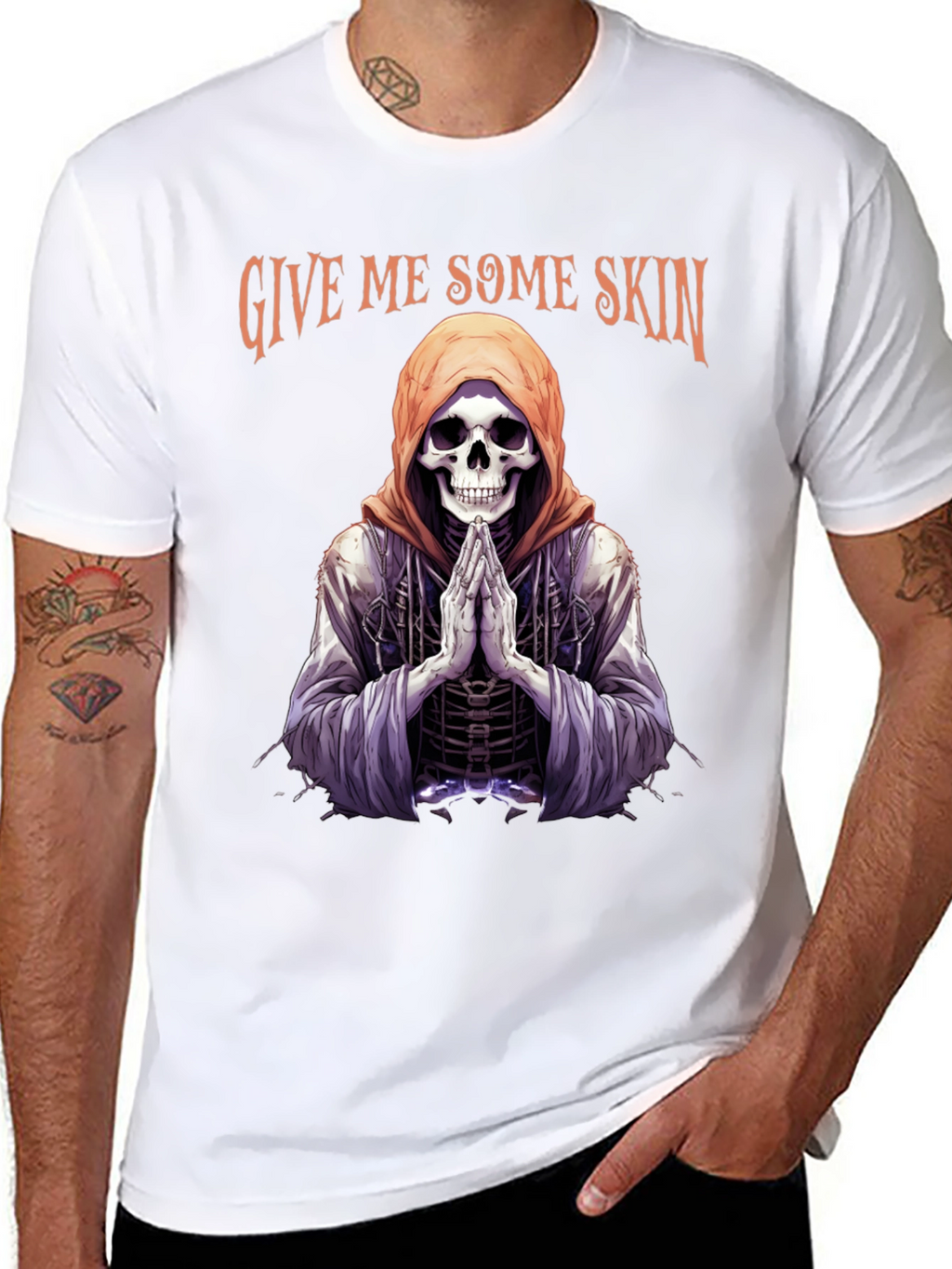 Give Me Some Skin Skeleton T-Shirt