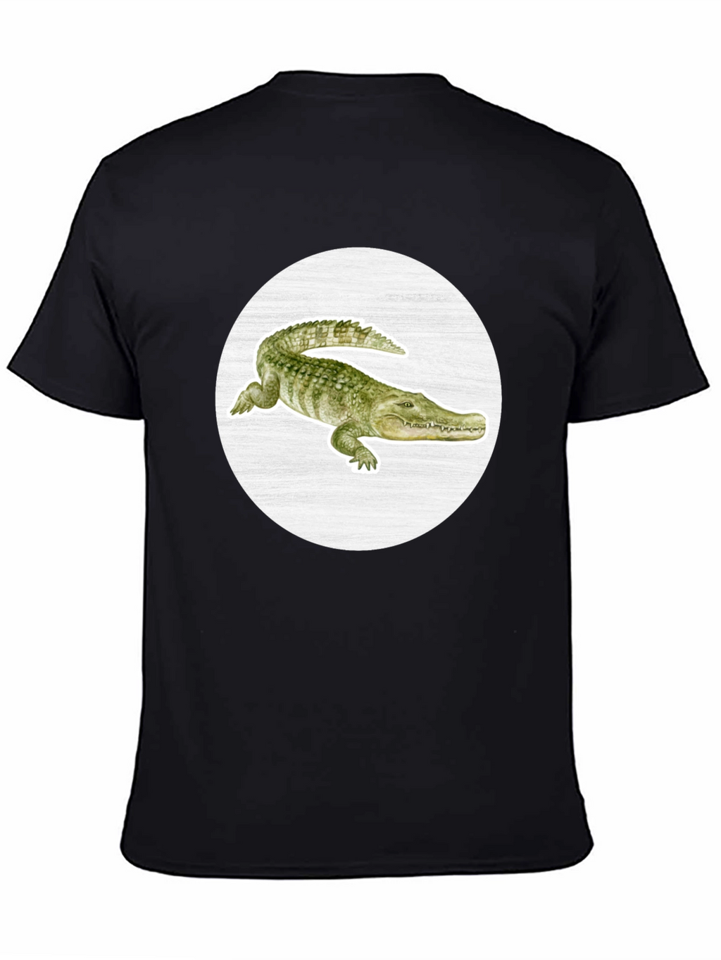 Crocodile Graphic Tee - Unique Animal Print T-Shirt