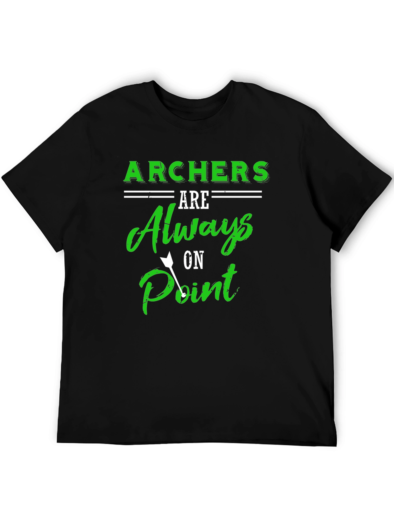 Archers Always on Point Black T-Shirt