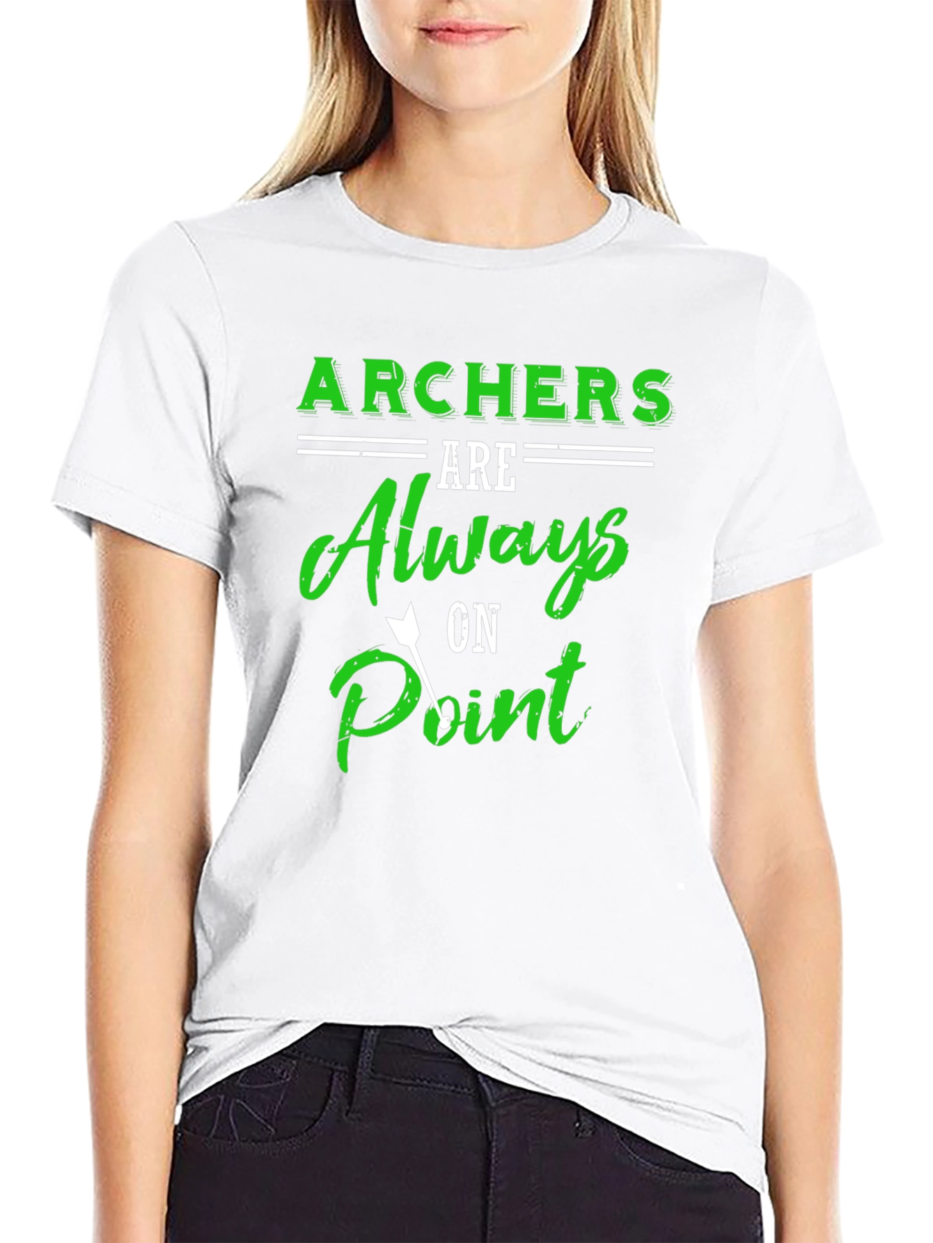 Archers Always on Point Black T-Shirt