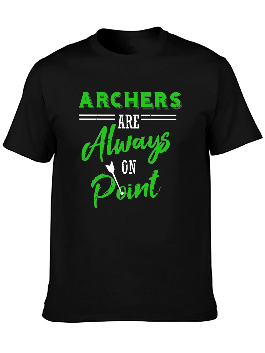 Archers Always on Point Black T-Shirt