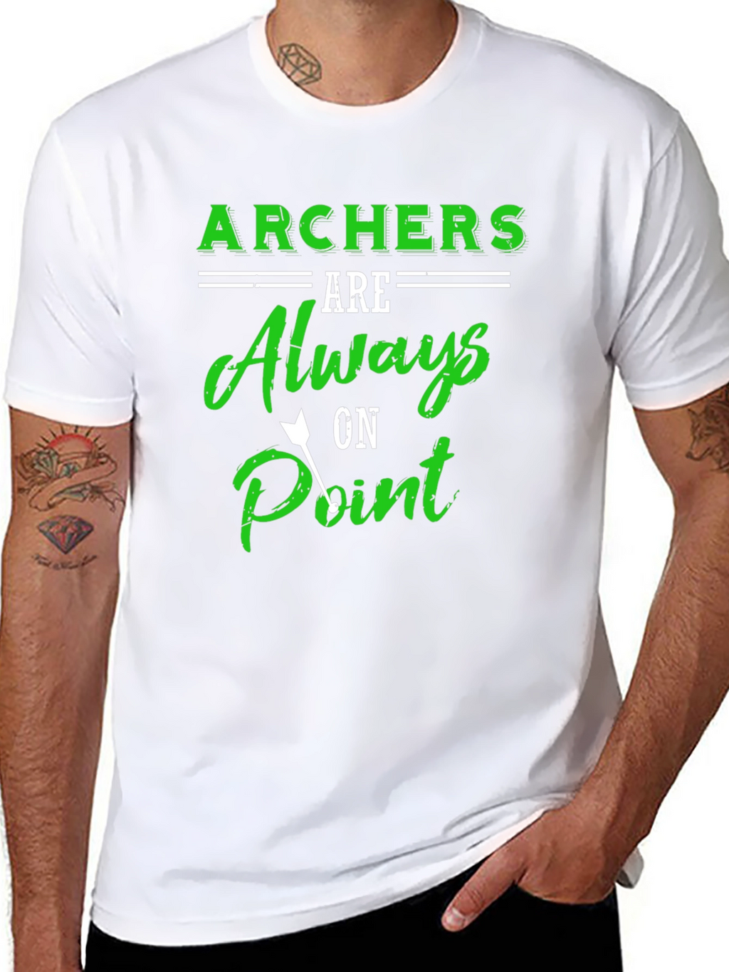 Archers Always on Point Black T-Shirt