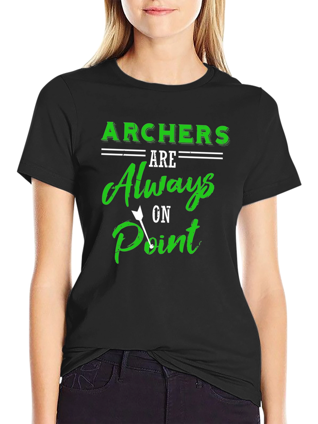 Archers Always on Point Black T-Shirt