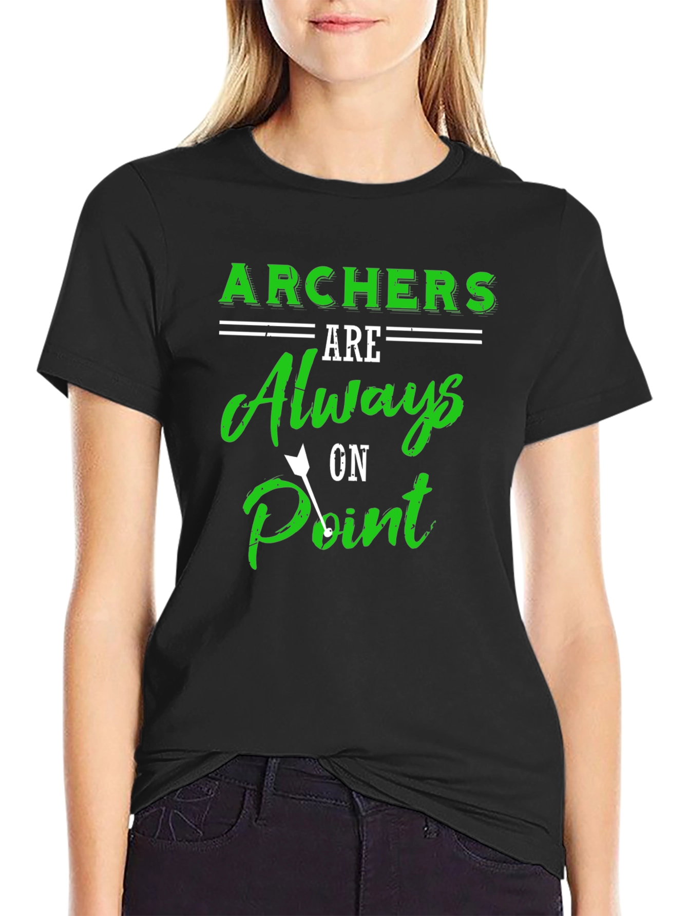 Archers Always on Point Black T-Shirt