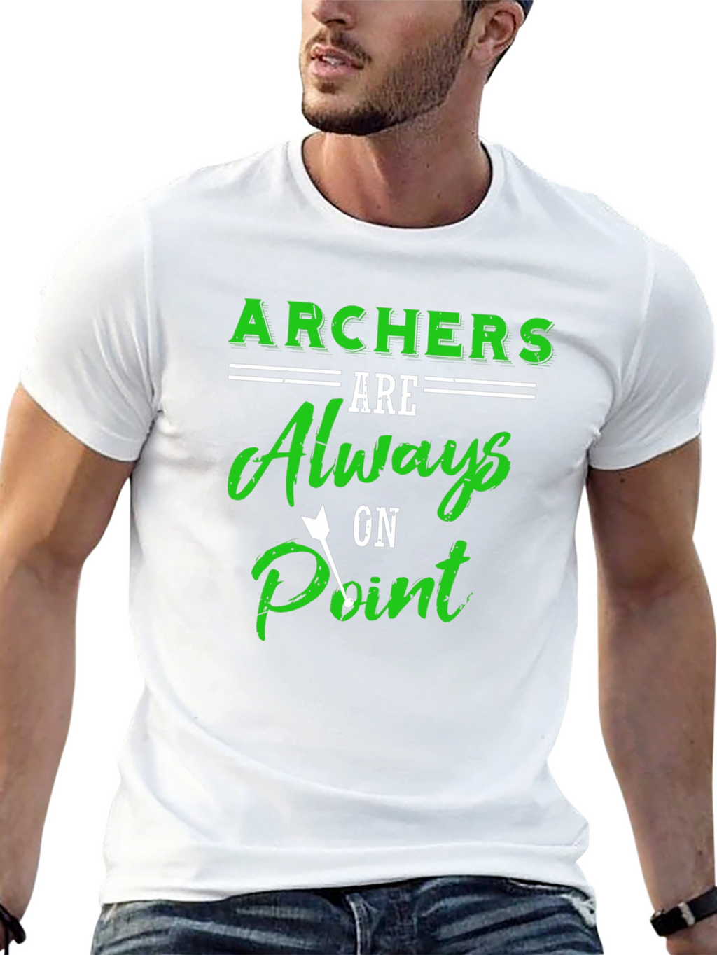 Archers Always on Point Black T-Shirt