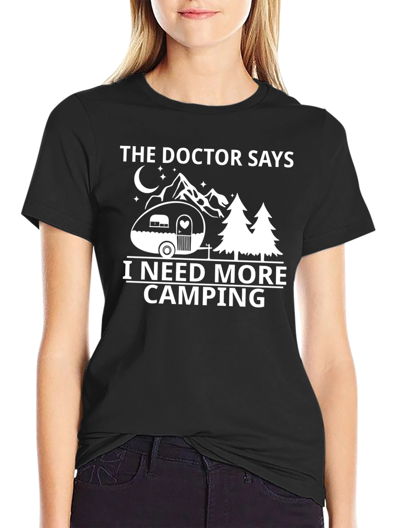 Camping Lover Tee: The Doctor Says I Need More Camping T-Shirt