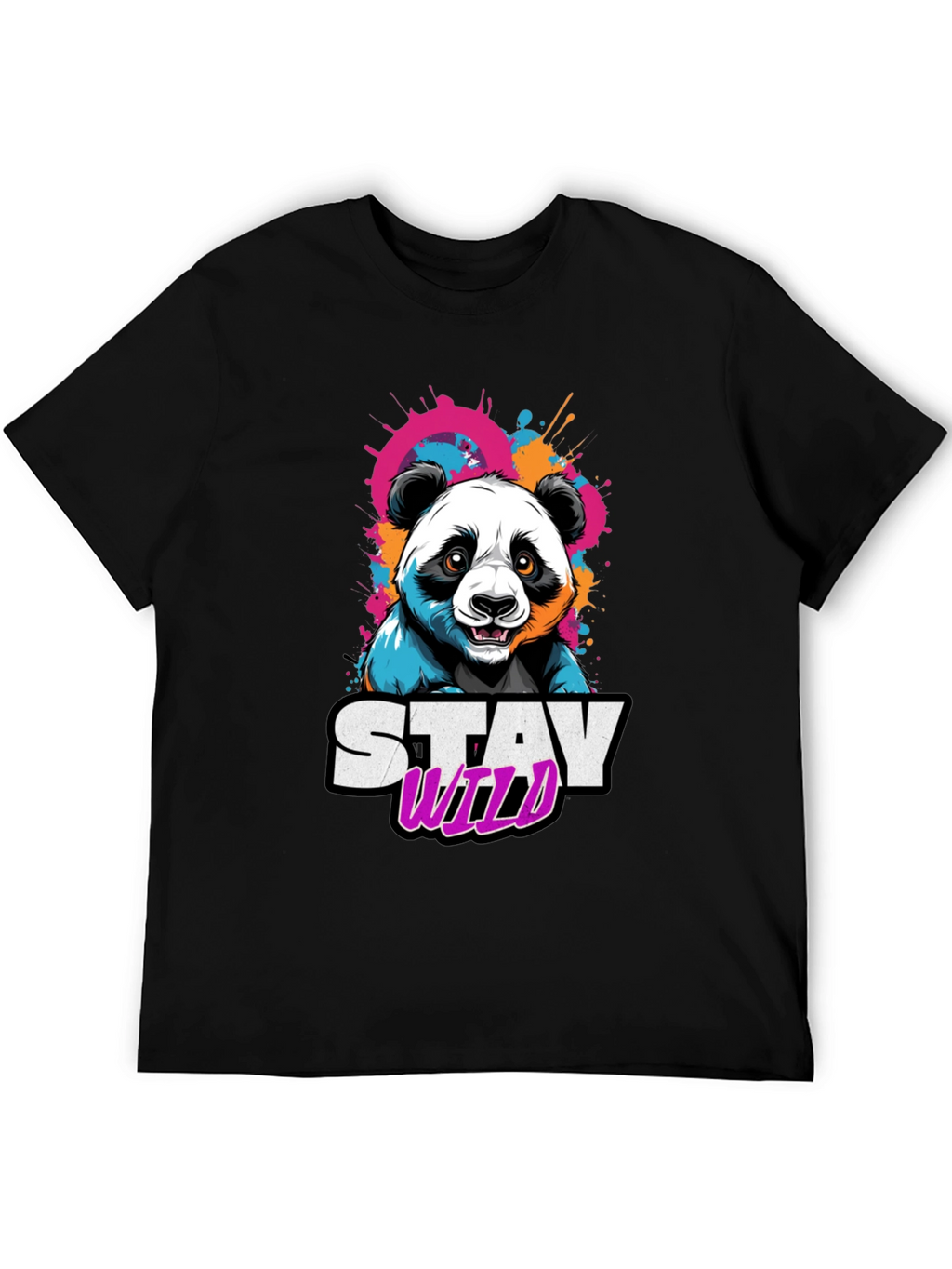 Stay Wild Panda Graphic Tee