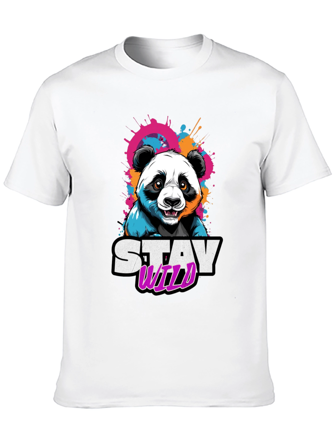 Stay Wild Panda Graphic Tee