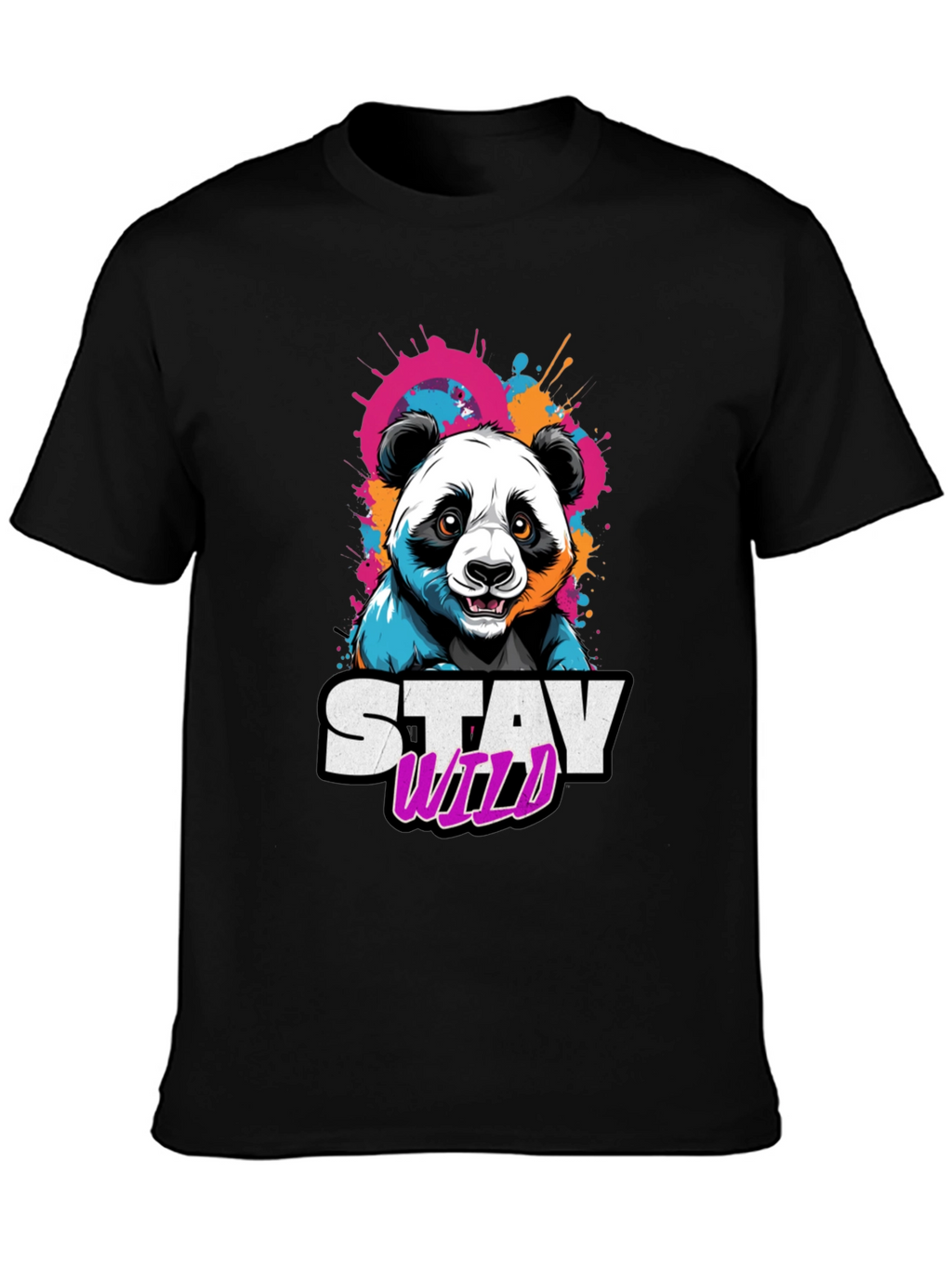 Stay Wild Panda Graphic Tee