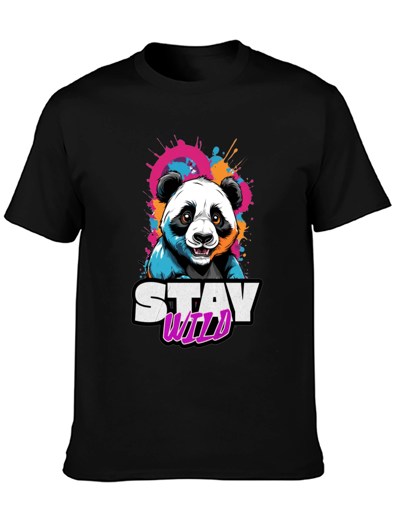 Stay Wild Panda Graphic Tee