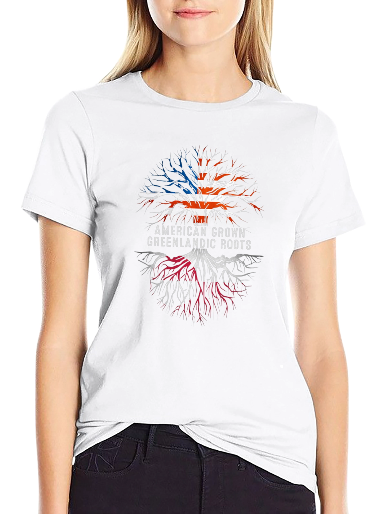 American Grown Greenlandic Roots T-Shirt