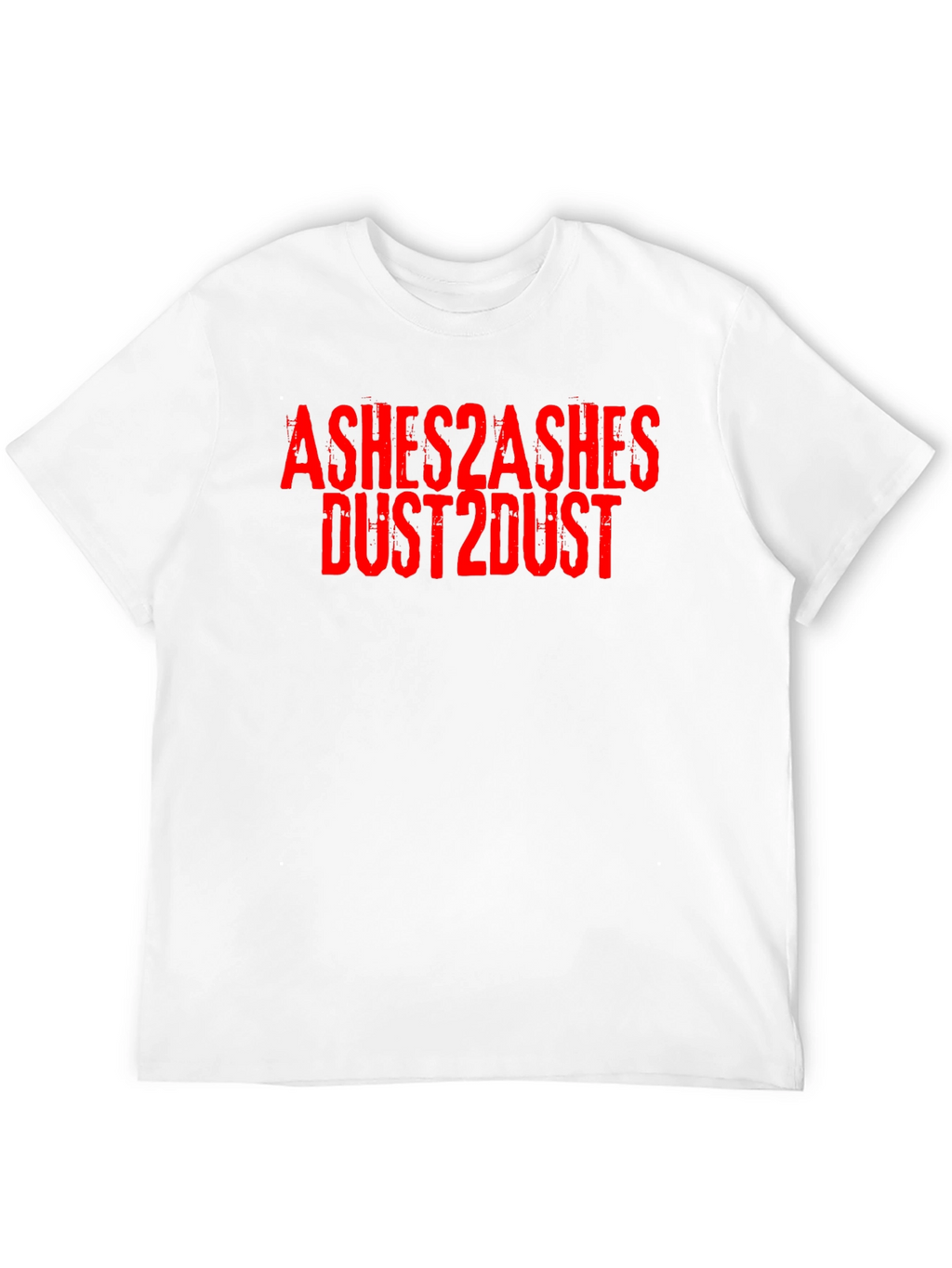 Ashes2Ashes Dust2Dust Graphic Tee - Black