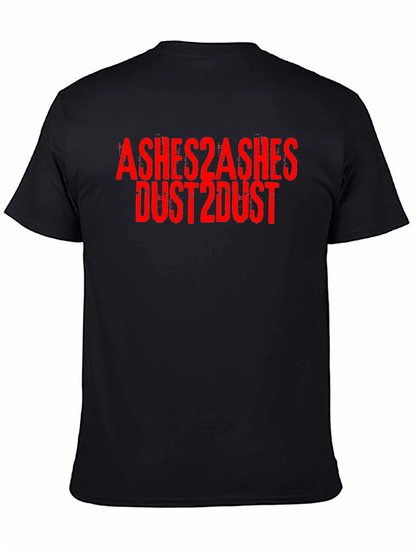 Ashes2Ashes Dust2Dust Graphic Tee - Black