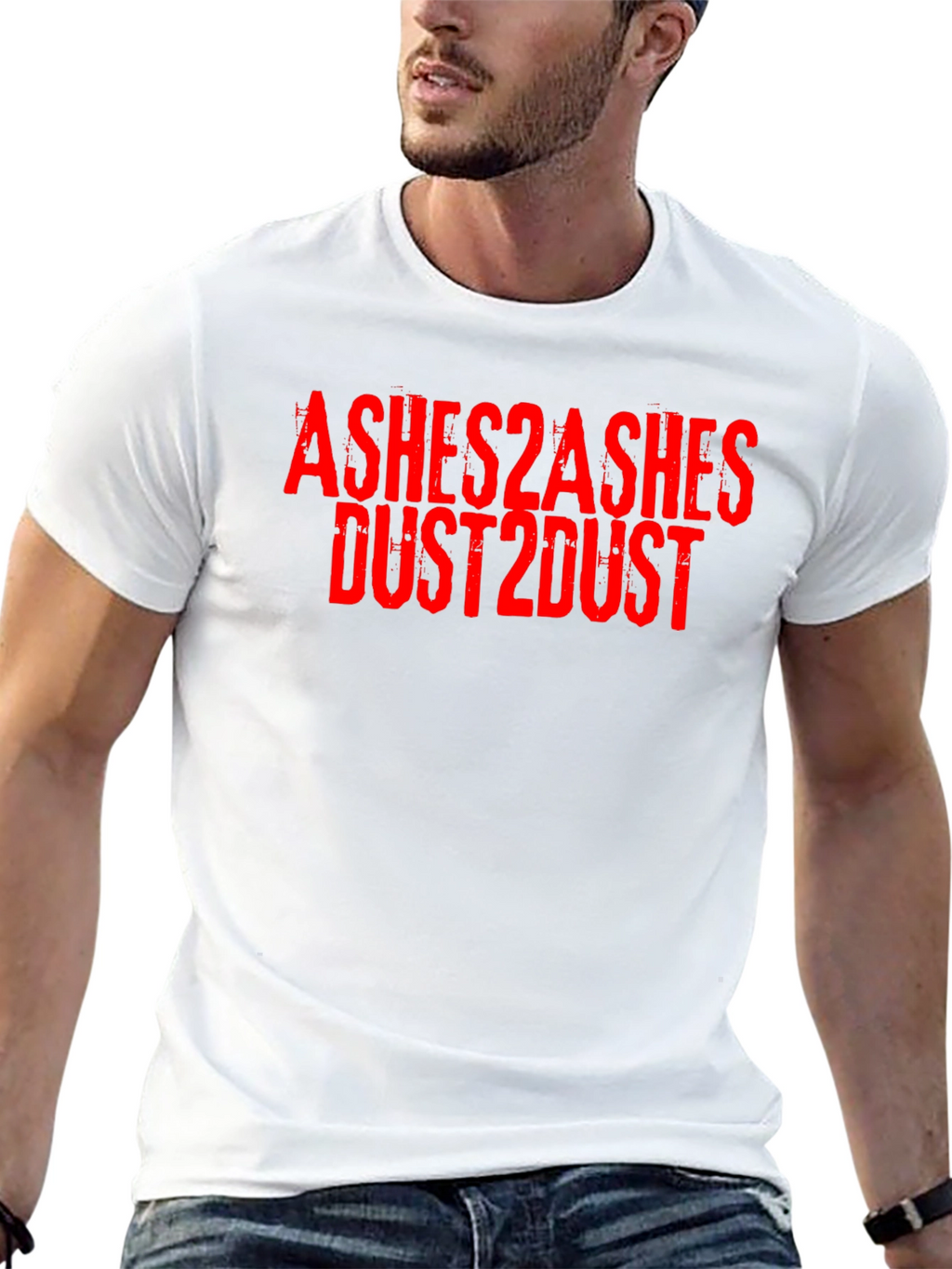 Ashes2Ashes Dust2Dust Graphic Tee - Black