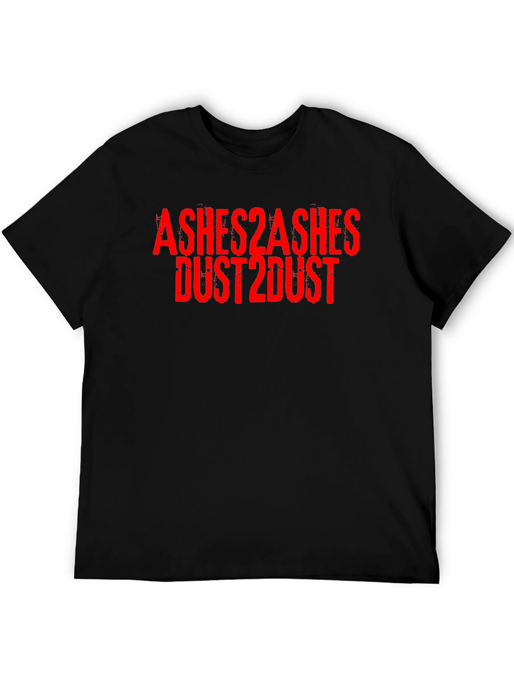 Ashes2Ashes Dust2Dust Graphic Tee - Black