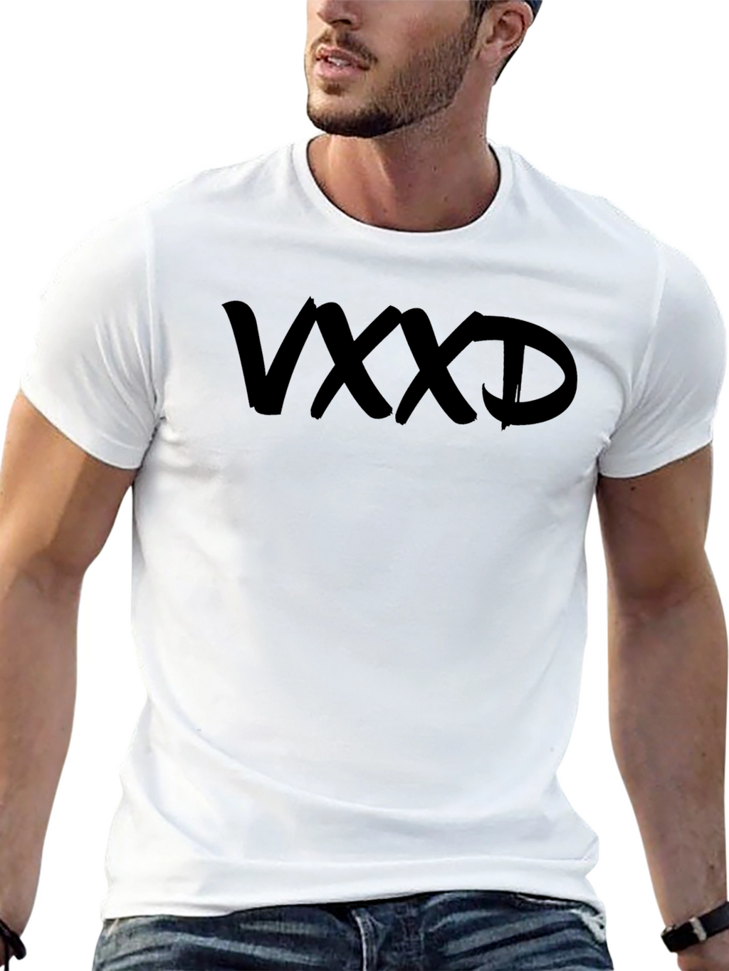 VXXD Graphic Black T-Shirt