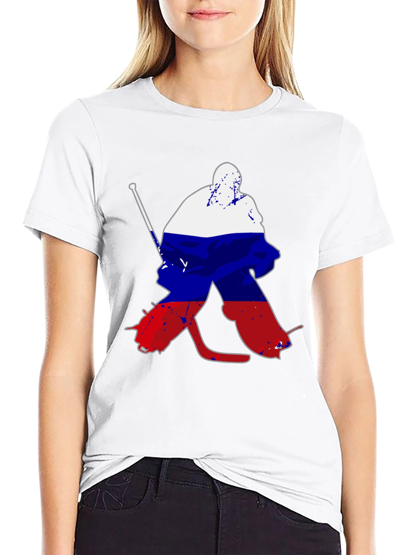 Russian Hockey Goalie T-Shirt