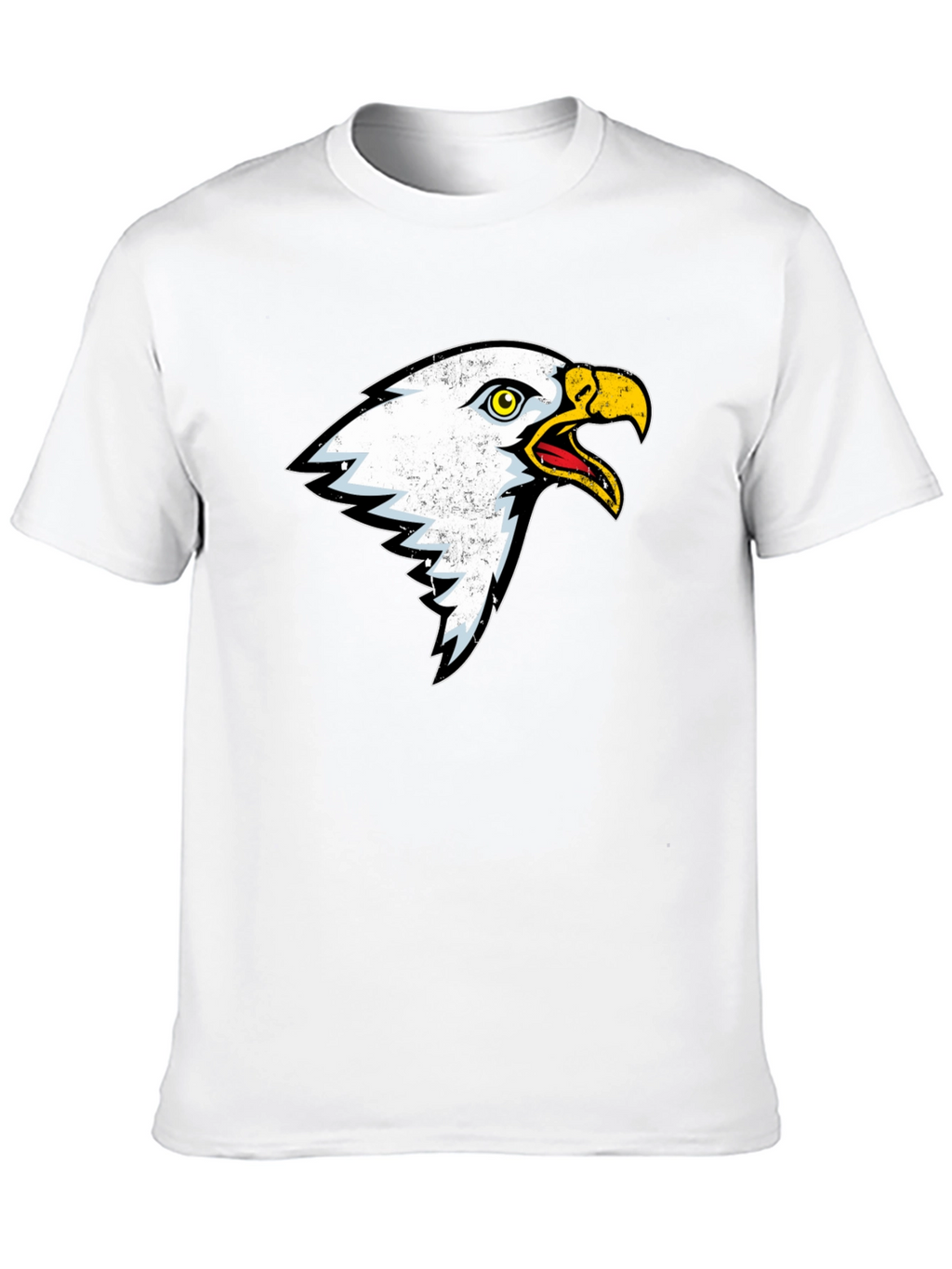 Bold Eagle Graphic T-Shirt - Black