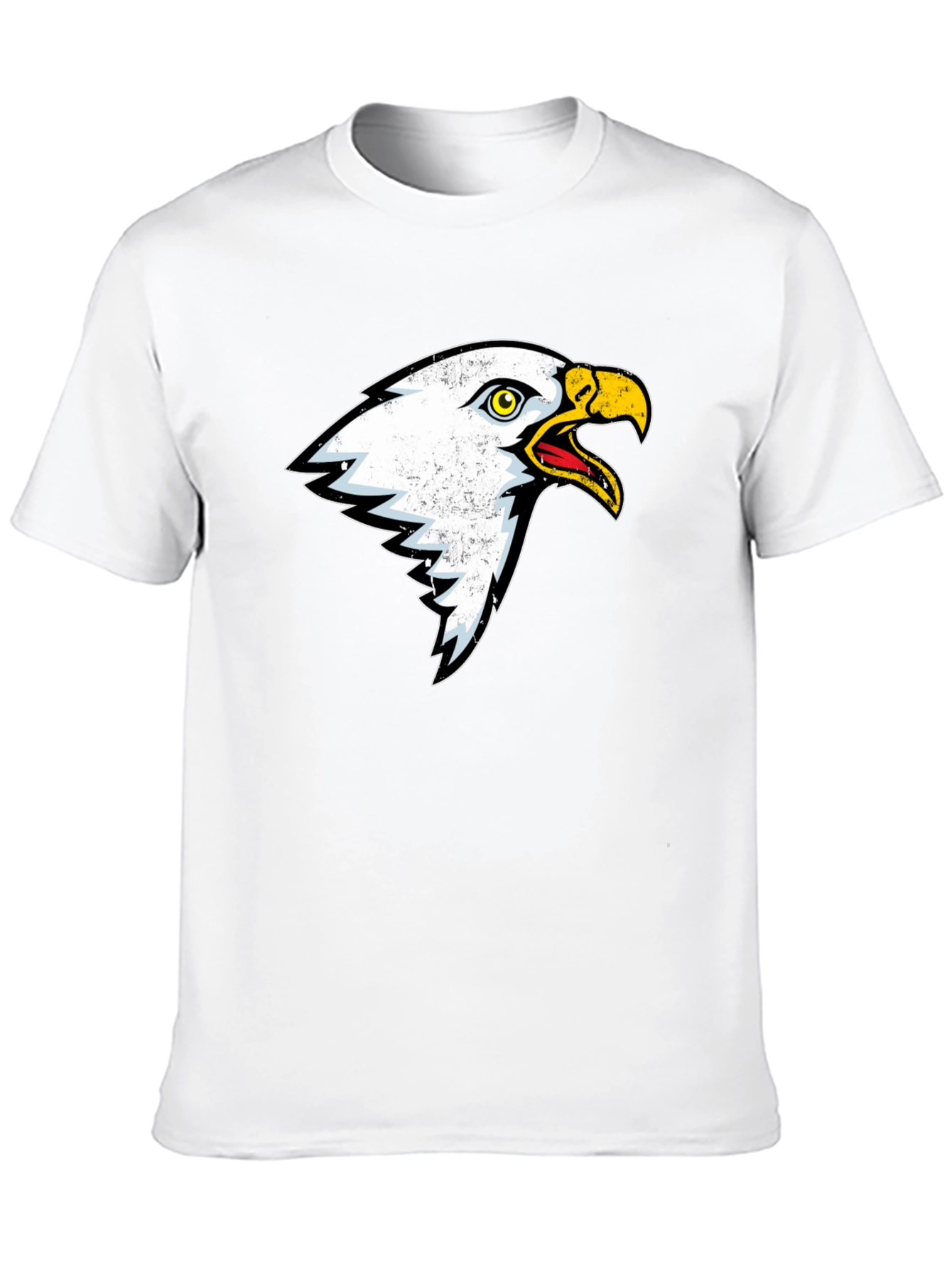 Bold Eagle Graphic T-Shirt - Black