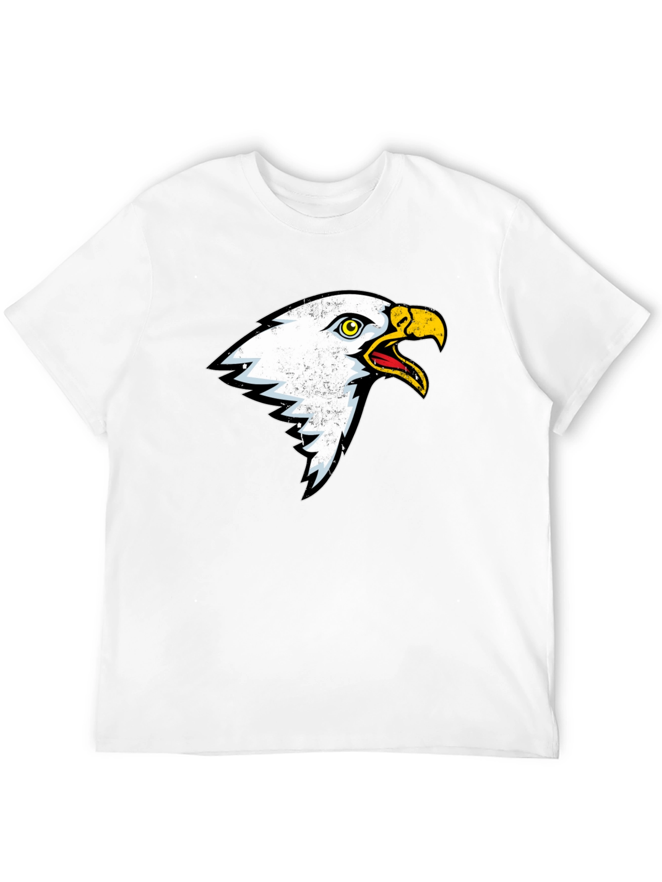 Bold Eagle Graphic T-Shirt - Black