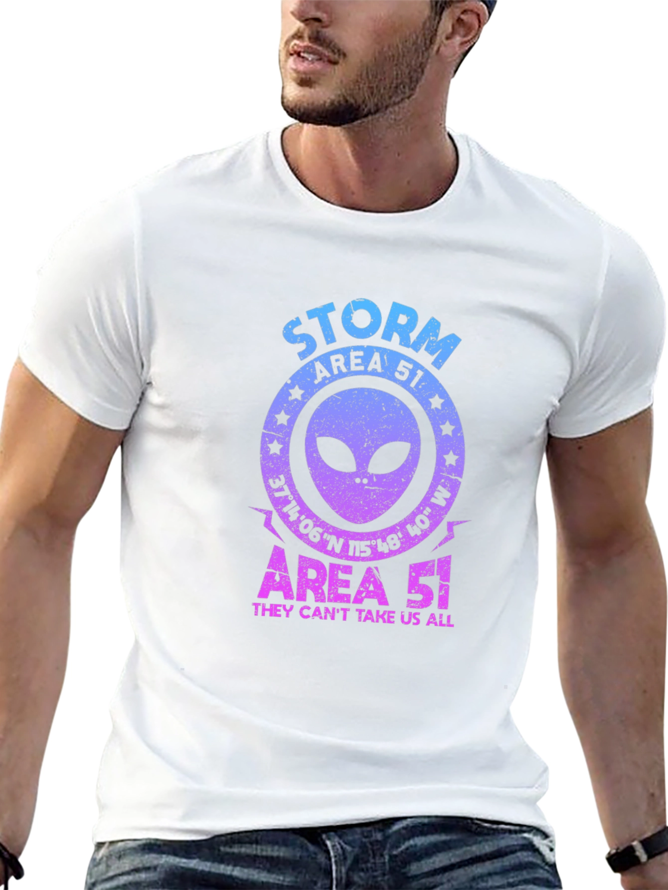 Storm Area 51 Alien Graphic Tee
