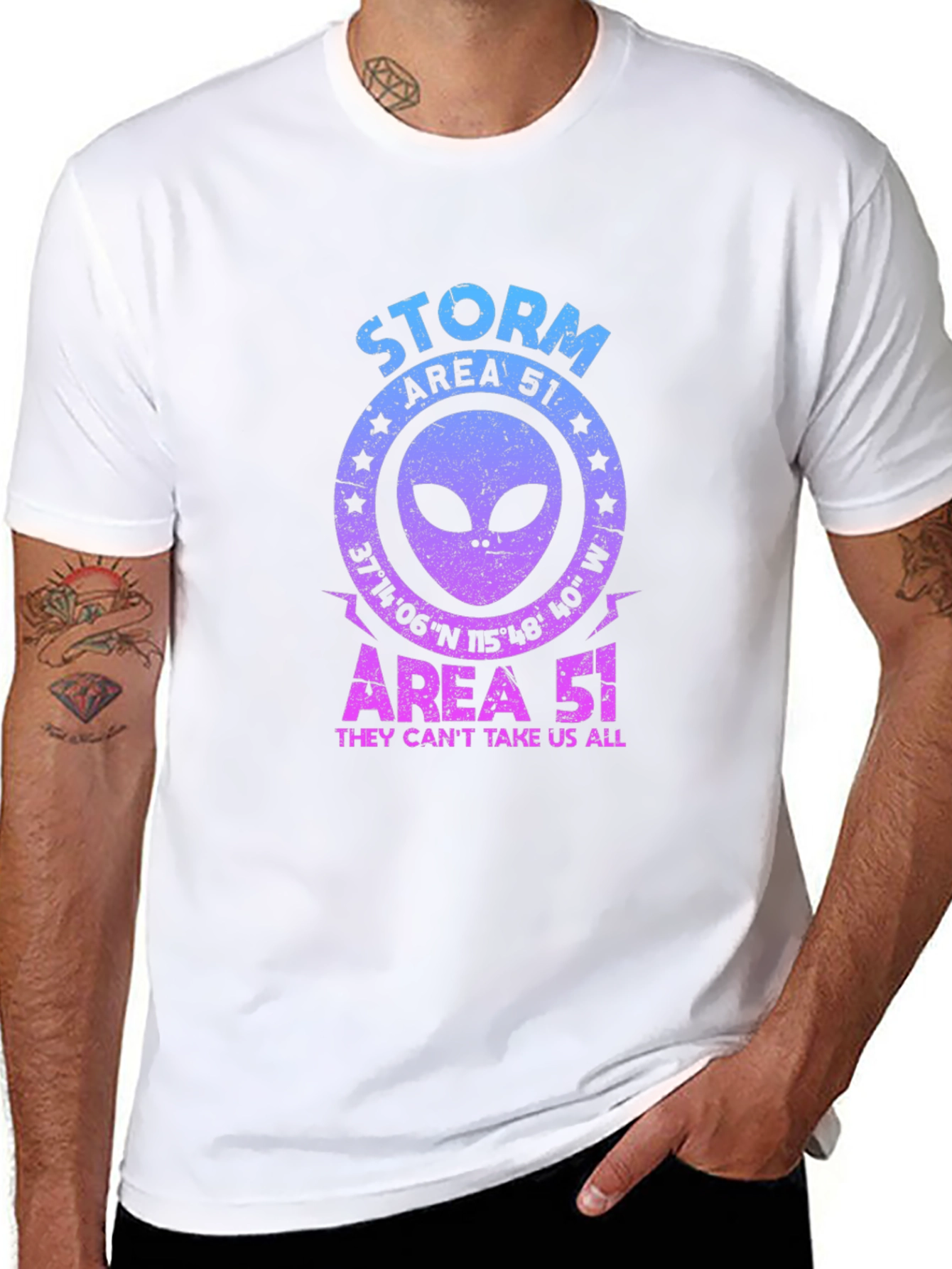 Storm Area 51 Alien Graphic Tee