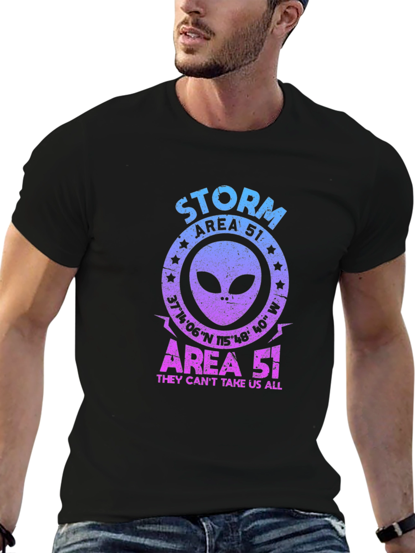 Storm Area 51 Alien Graphic Tee