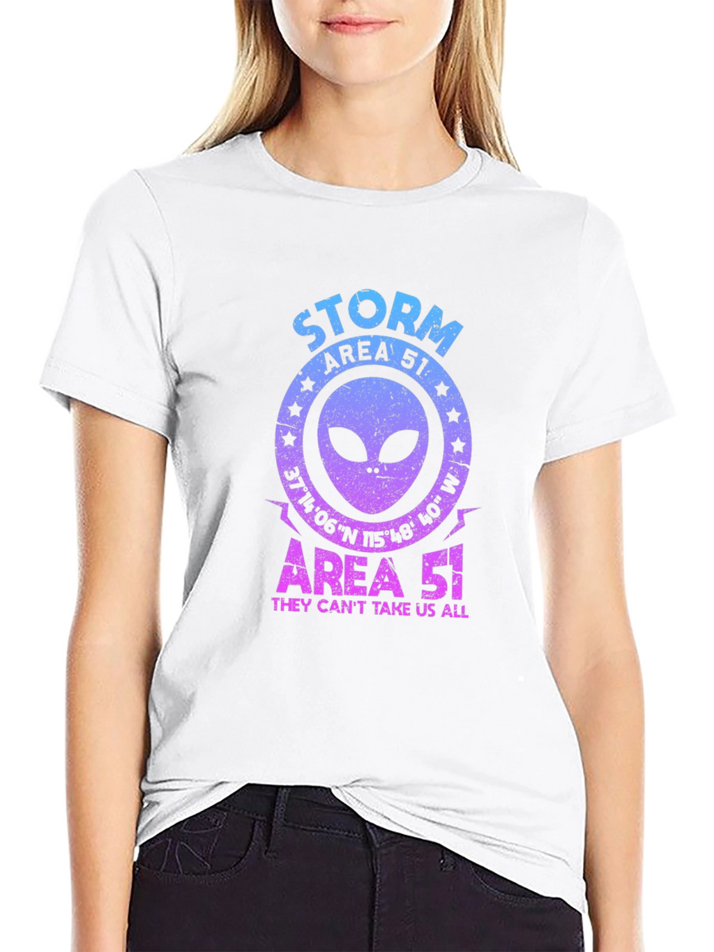 Storm Area 51 Alien Graphic Tee