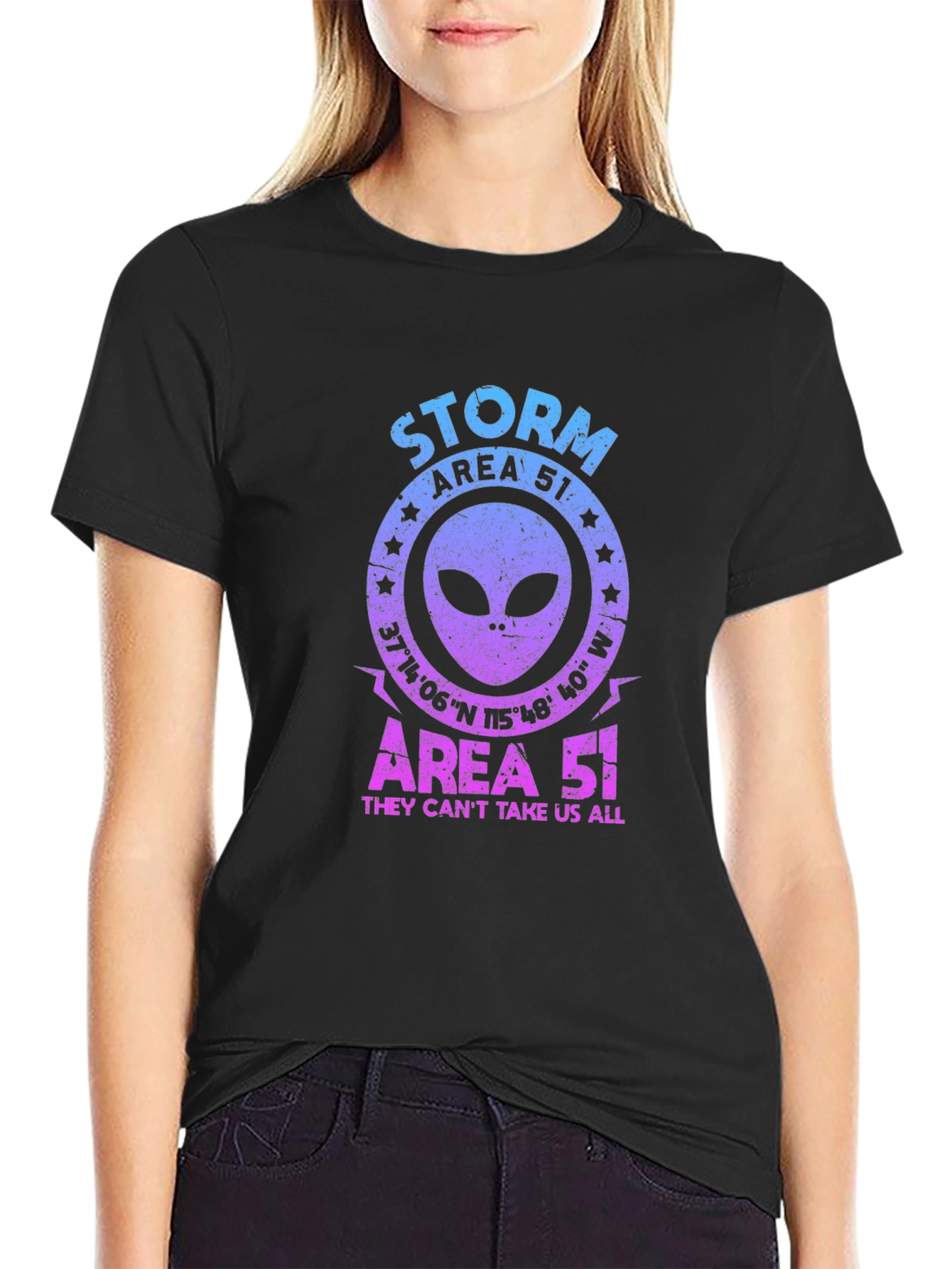 Storm Area 51 Alien Graphic Tee