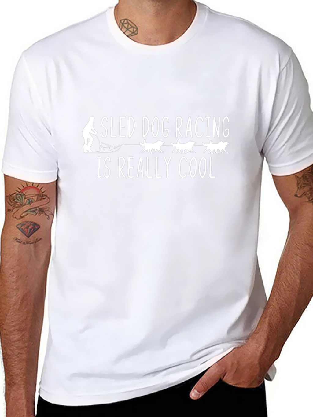Sled Dog Racing T-Shirt - Is Really Cool