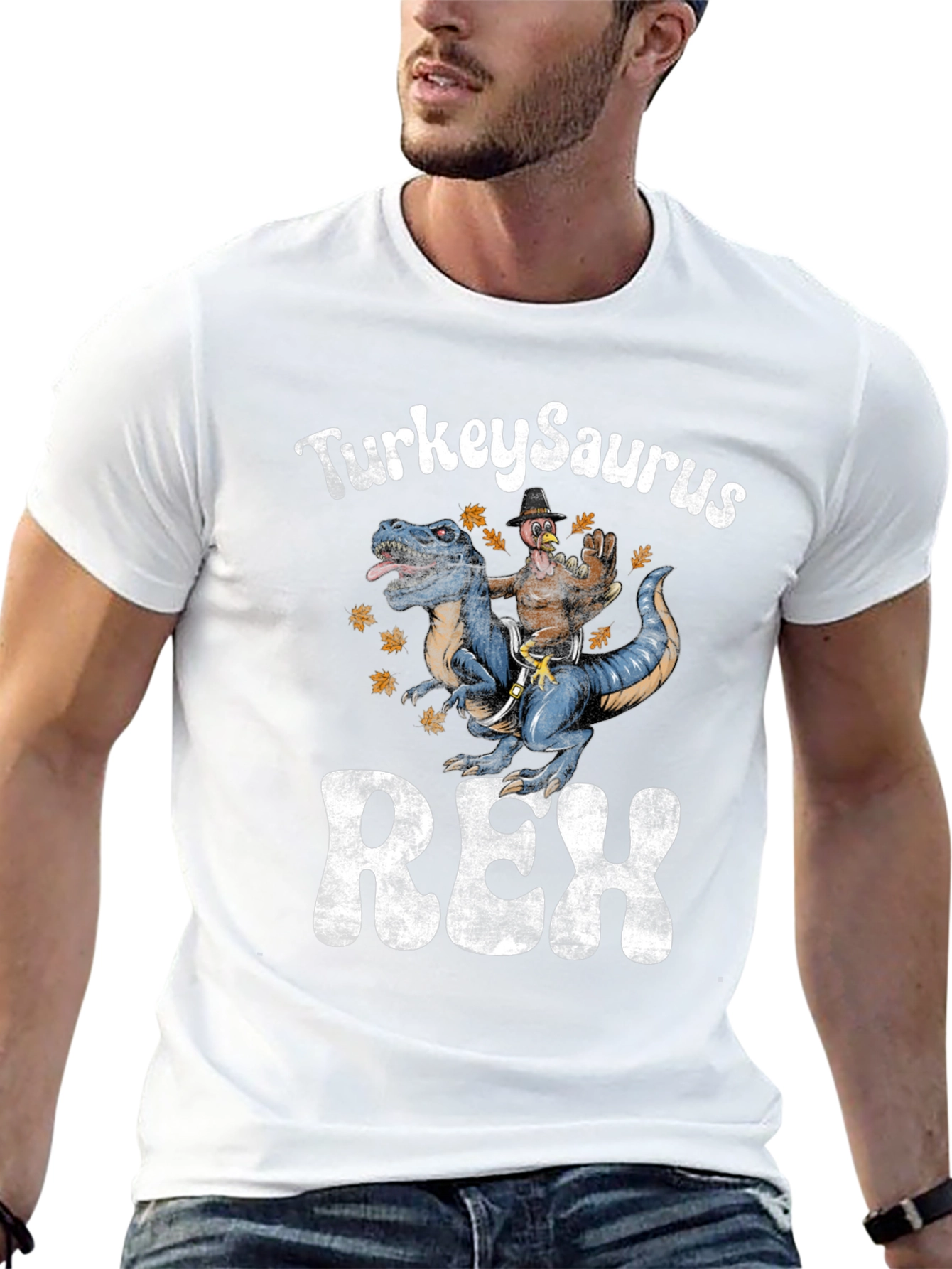 TurkeySaurus Rex Graphic T-Shirt