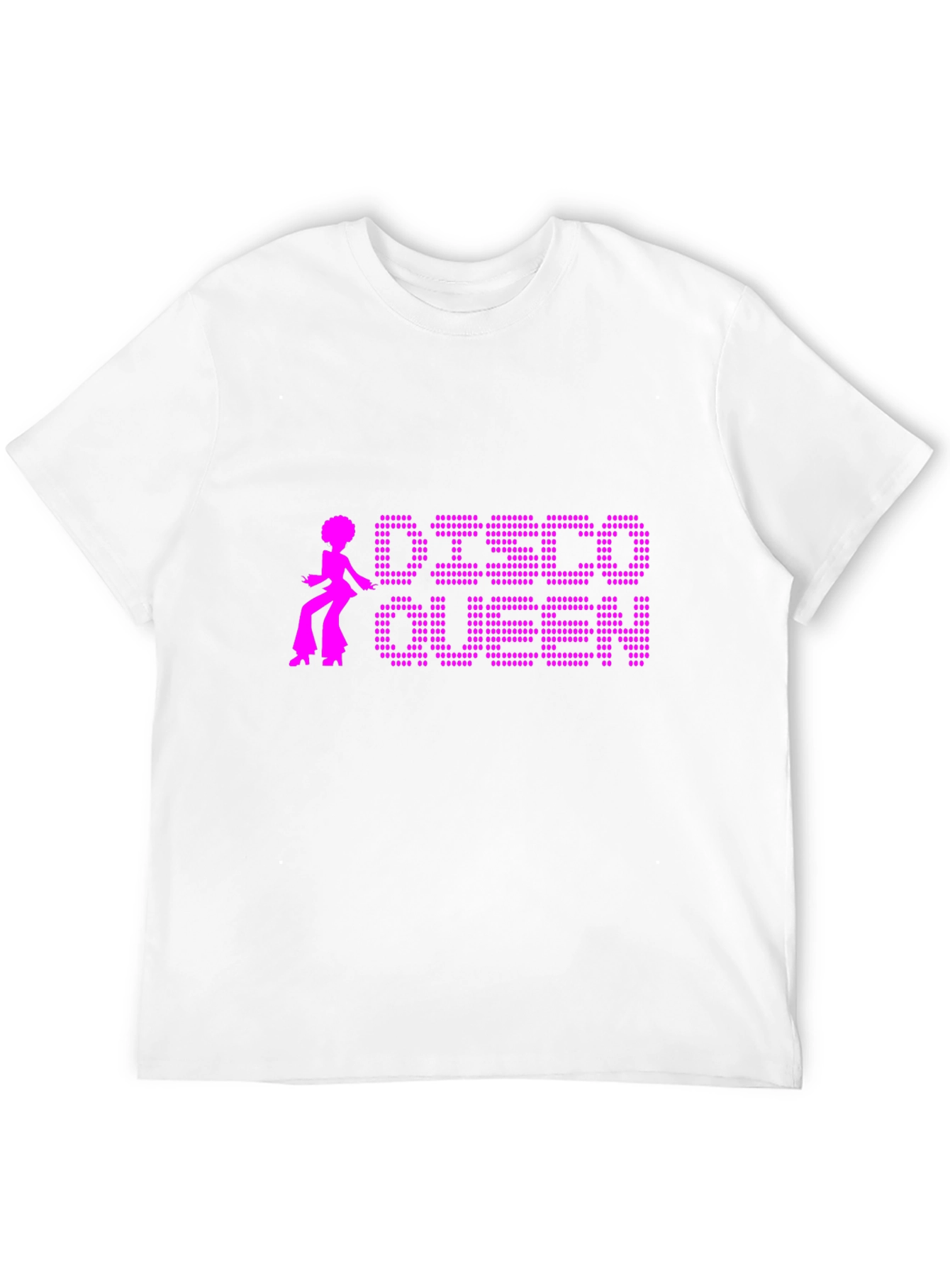 Disco Queen Black T-Shirt Retro Style