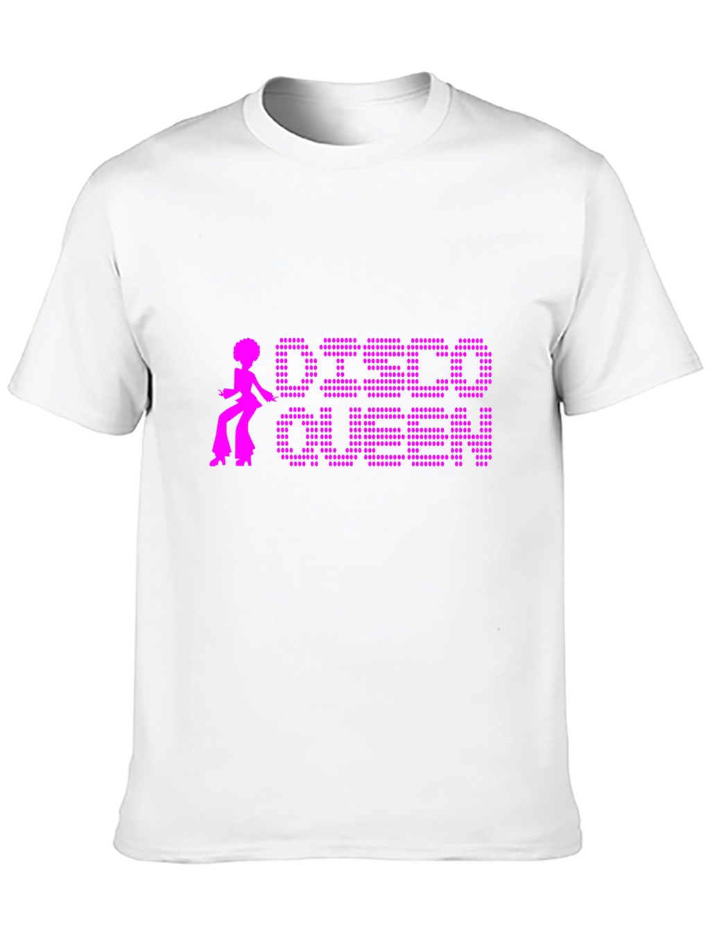 Disco Queen Black T-Shirt Retro Style