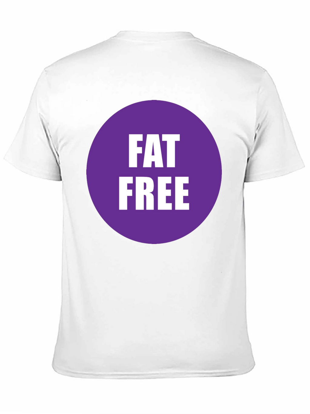 Fat Free T-Shirt - Black Crew Neck Tee