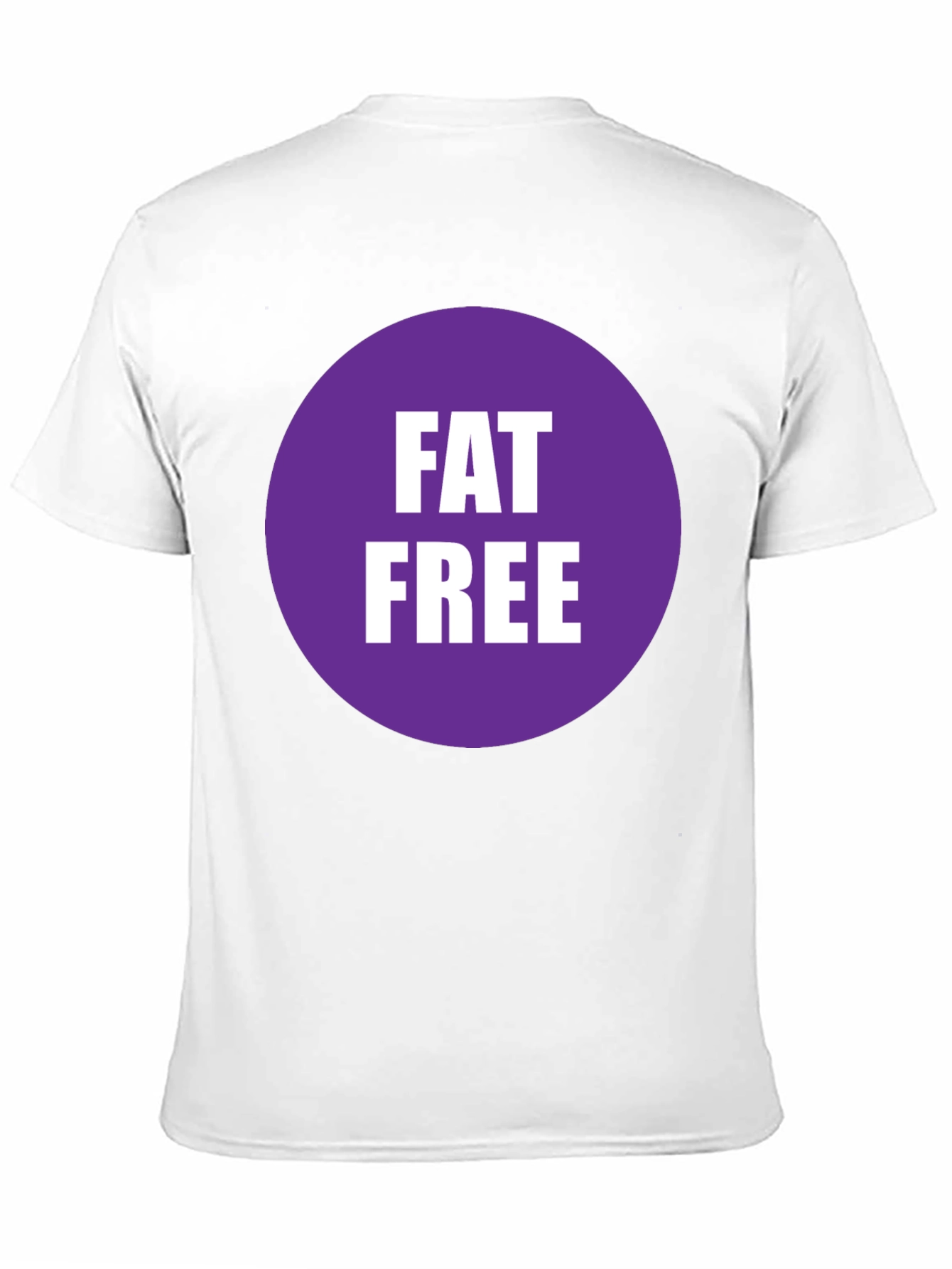 Fat Free T-Shirt - Black Crew Neck Tee