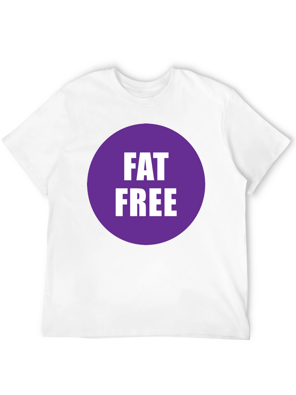 Fat Free T-Shirt - Black Crew Neck Tee