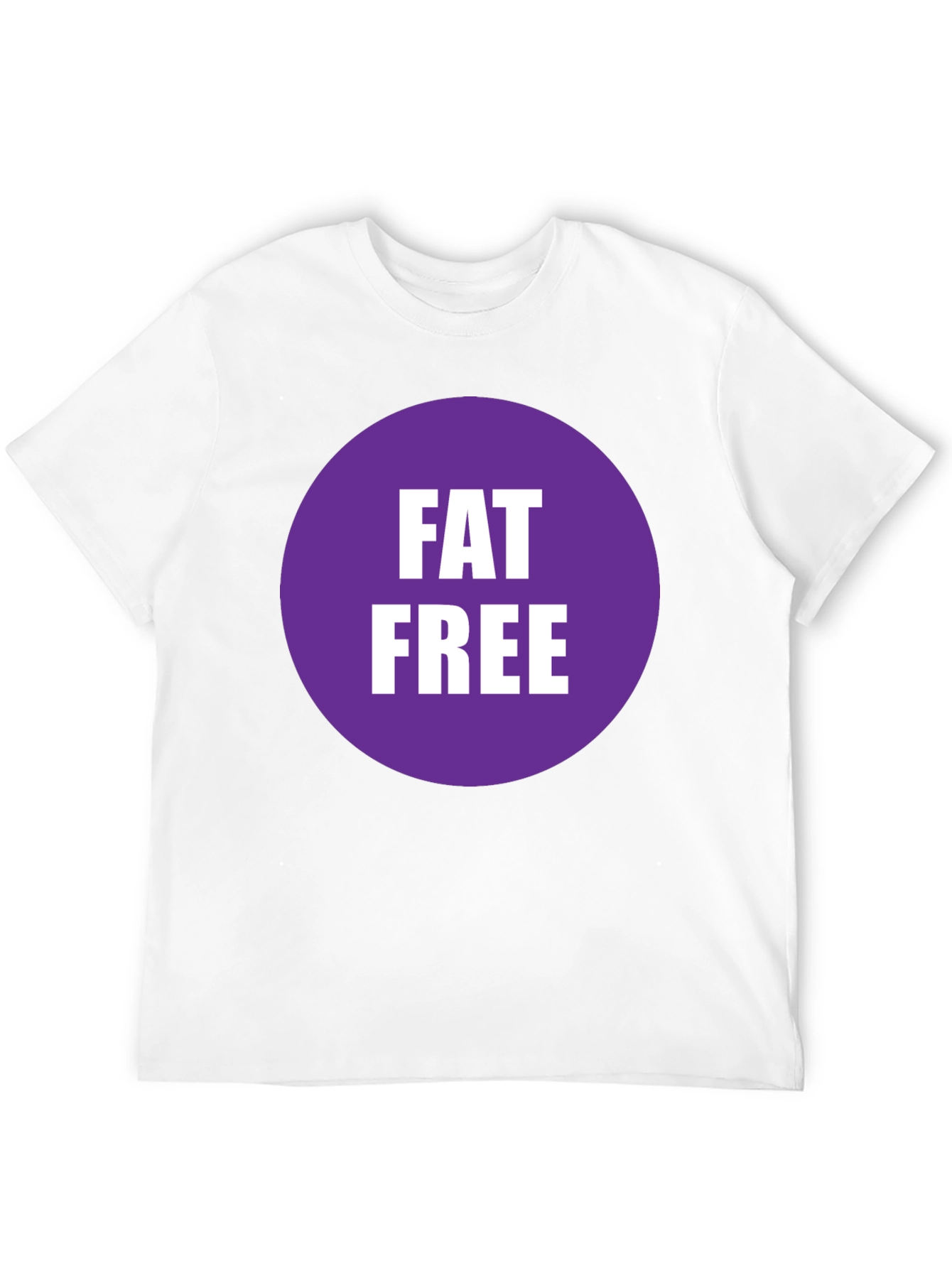 Fat Free T-Shirt - Black Crew Neck Tee