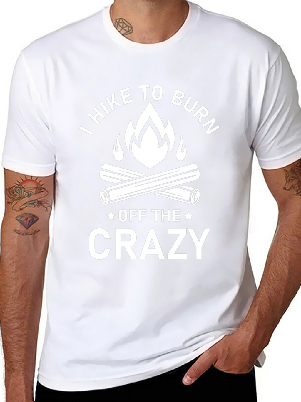 Hike To Burn Off The Crazy T-Shirt
