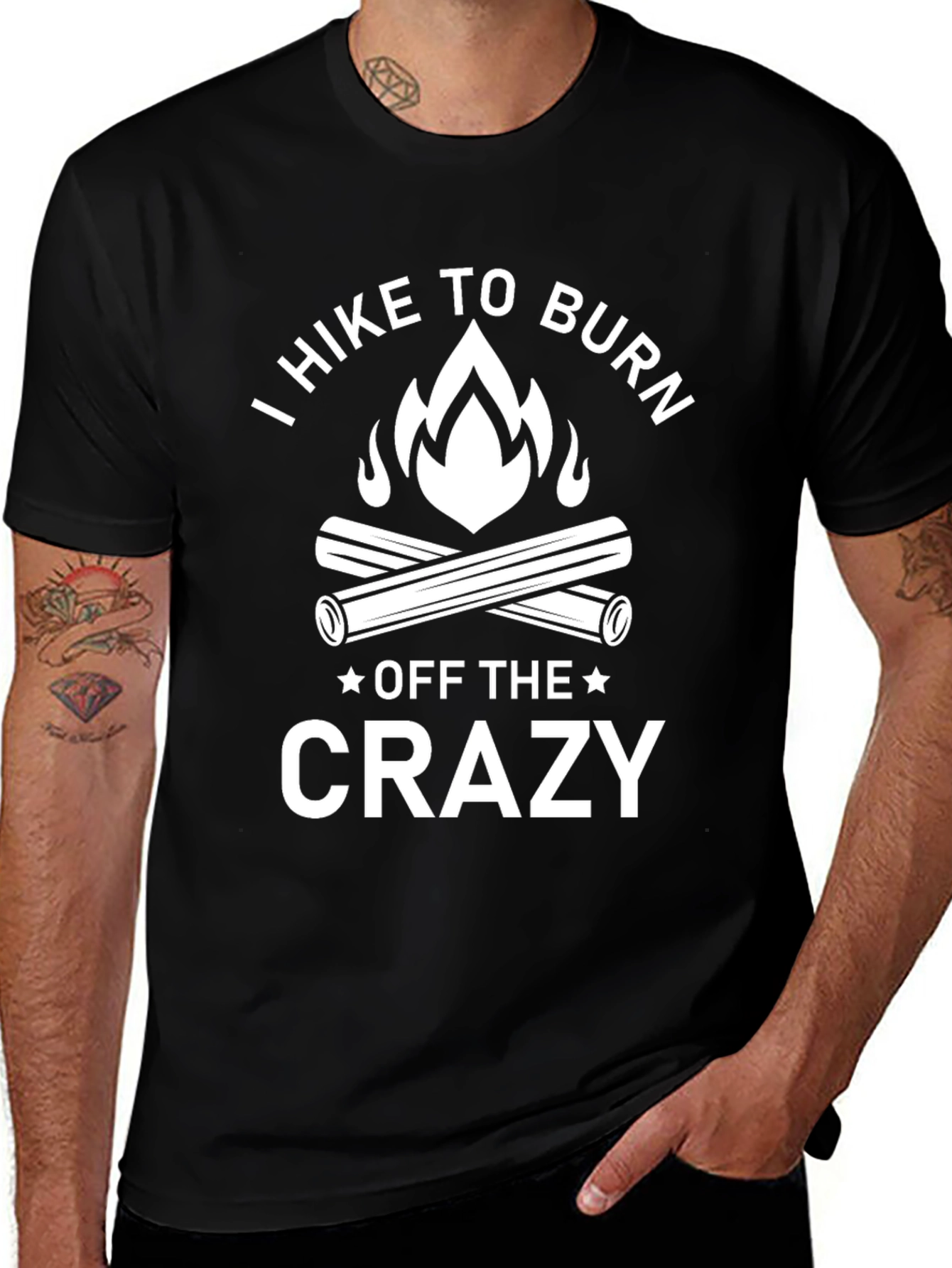 Hike To Burn Off The Crazy T-Shirt