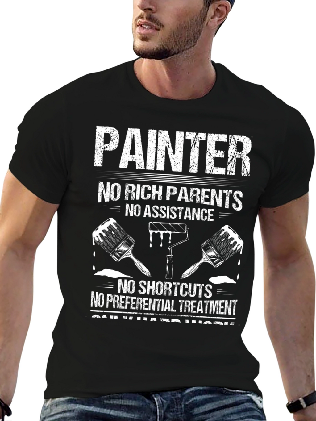 Painter Hard Work T-Shirt