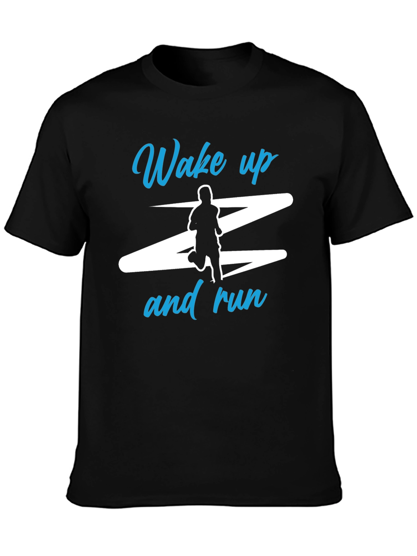 Wake Up and Run Graphic T-Shirt