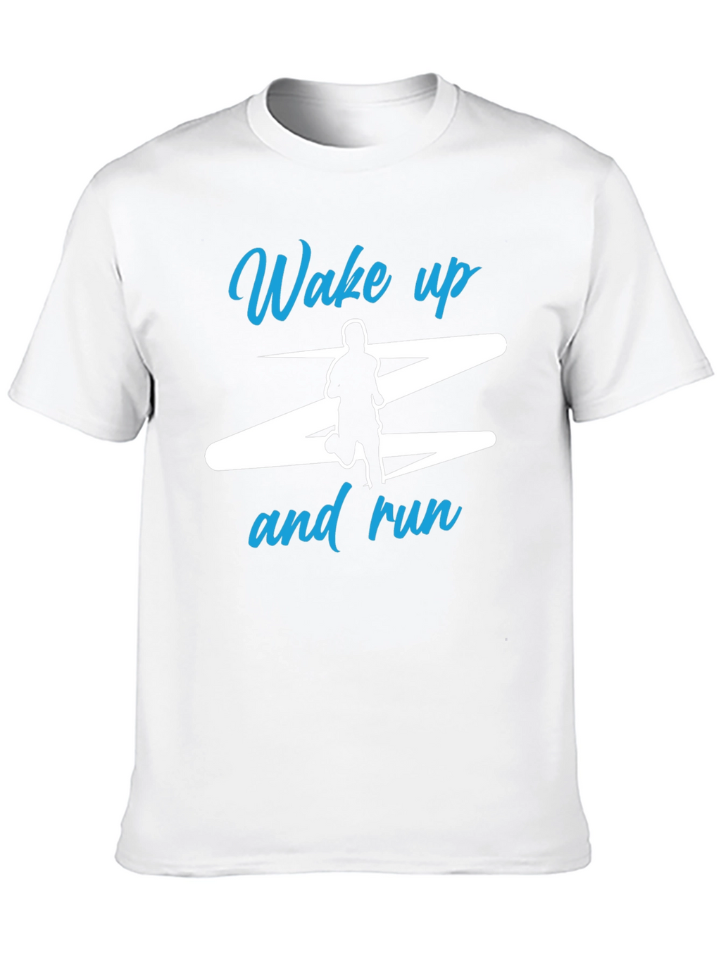 Wake Up and Run Graphic T-Shirt