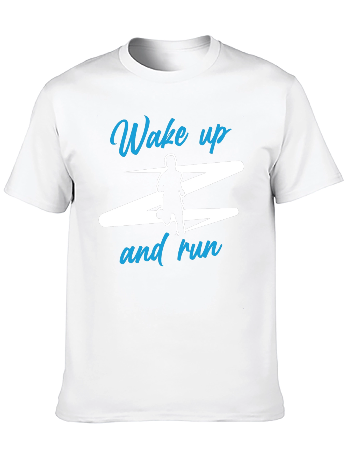 Wake Up and Run Graphic T-Shirt