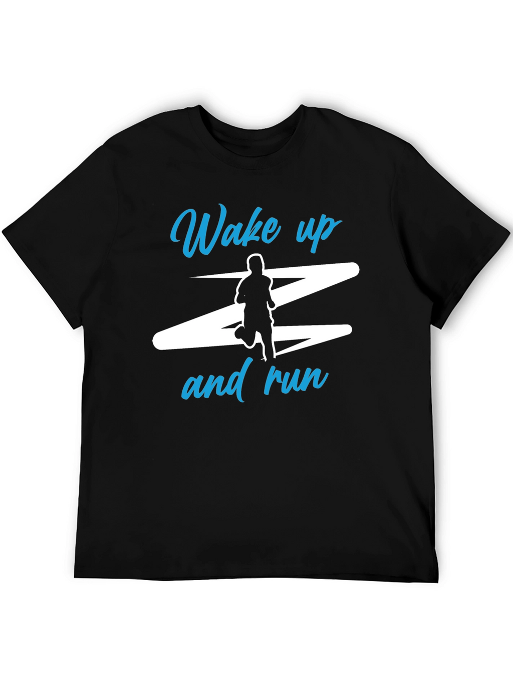 Wake Up and Run Graphic T-Shirt