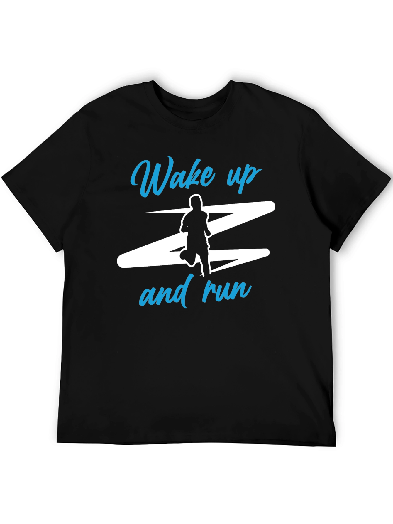 Wake Up and Run Graphic T-Shirt