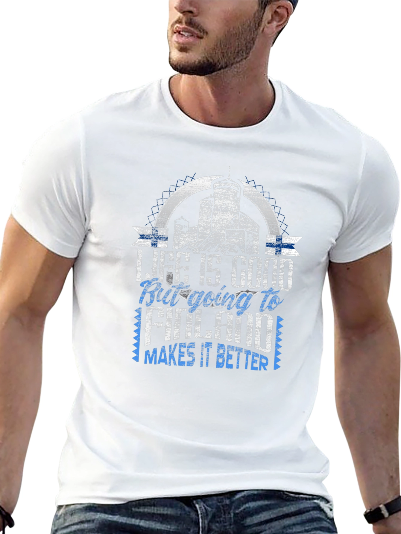 Life Is Good Finland T-Shirt