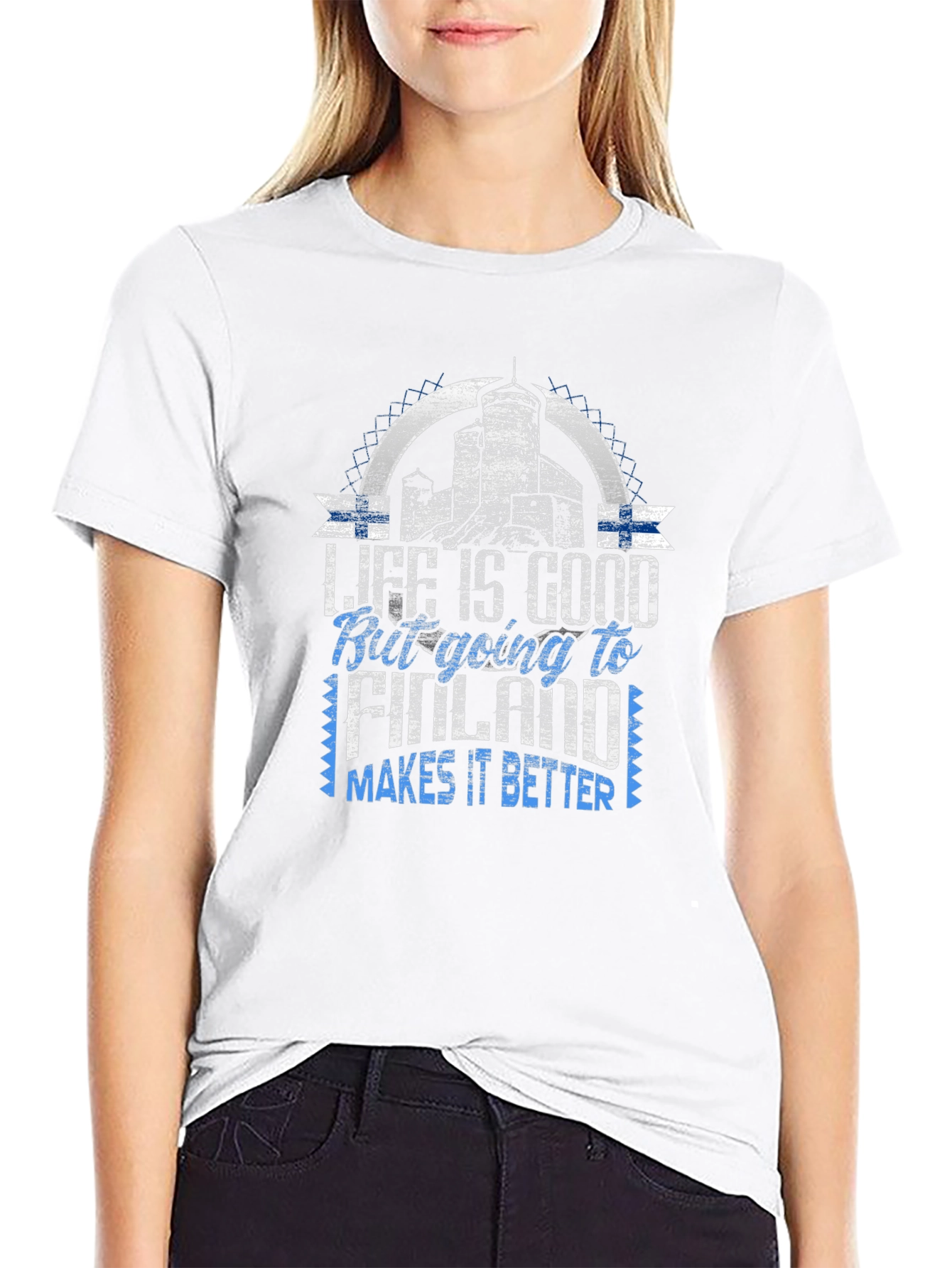 Life Is Good Finland T-Shirt