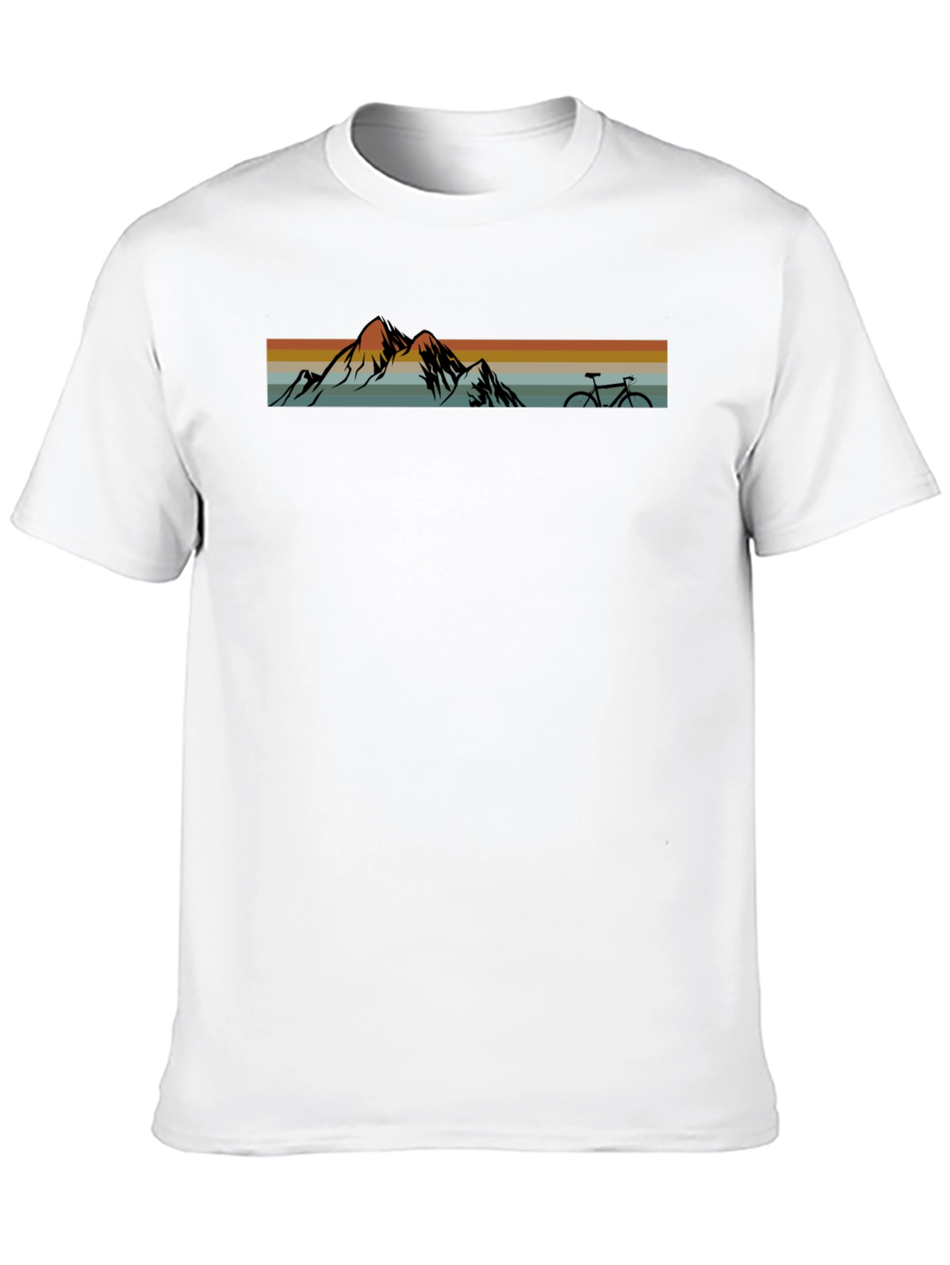 Mountain Bike Retro Graphic Tee