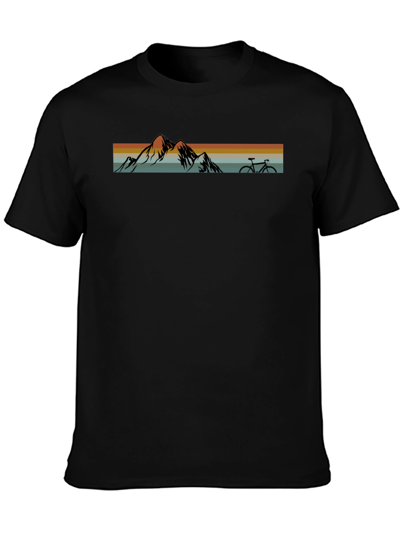 Mountain Bike Retro Graphic Tee