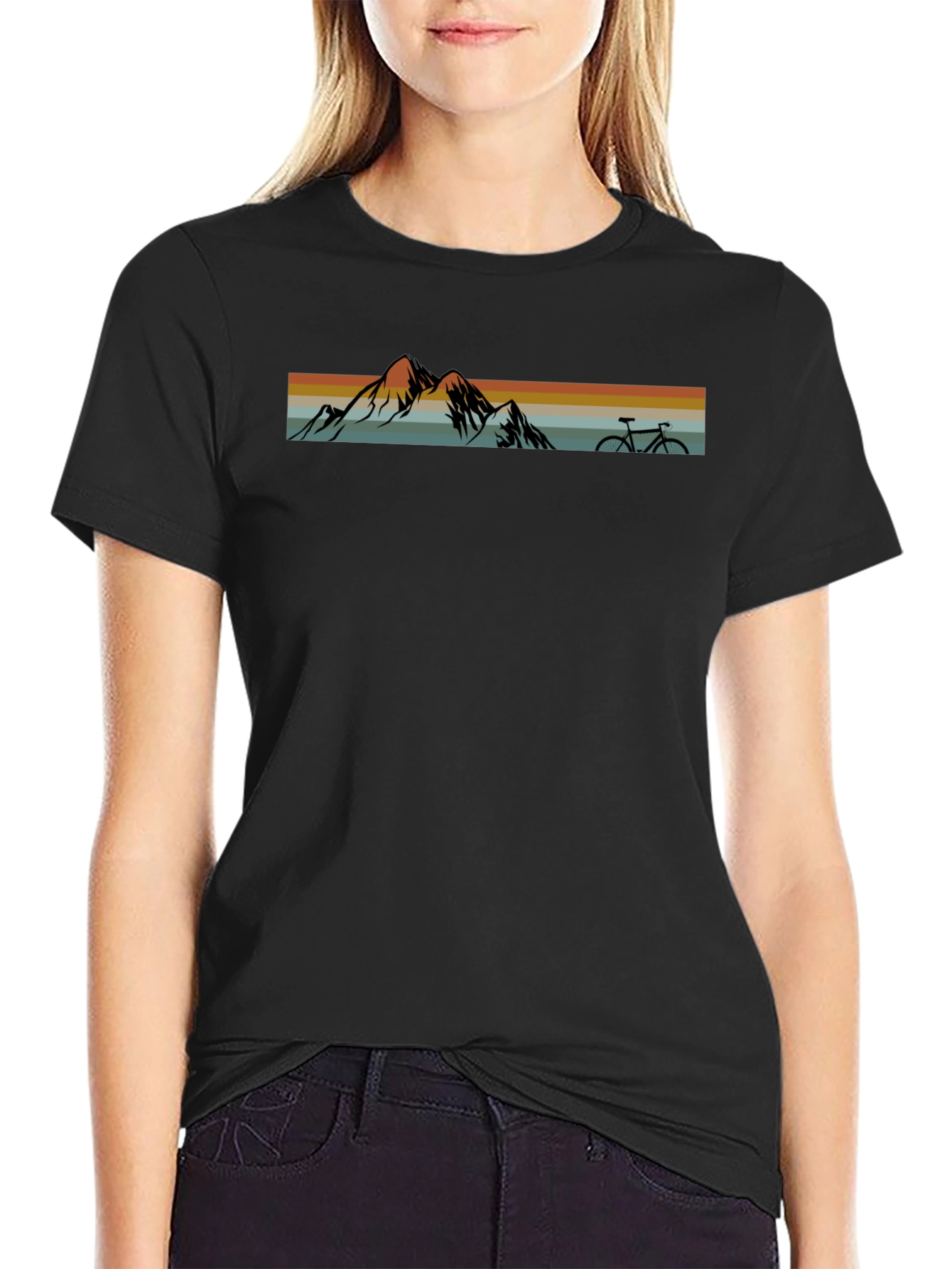Mountain Bike Retro Graphic Tee
